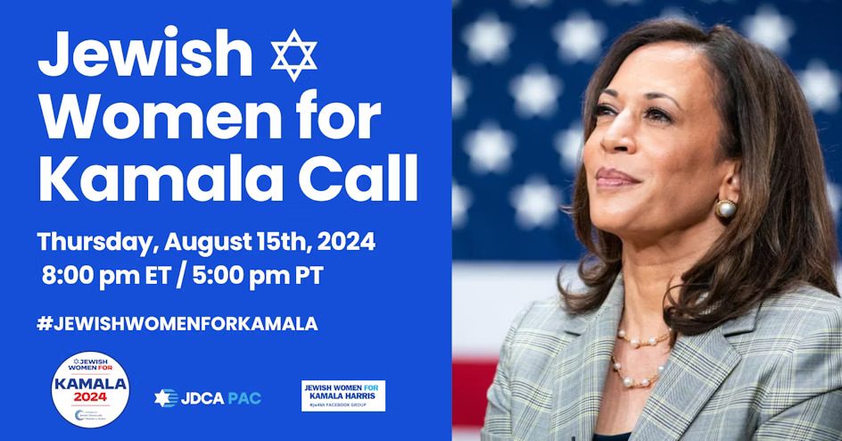 Jewish Women for Kamala Call